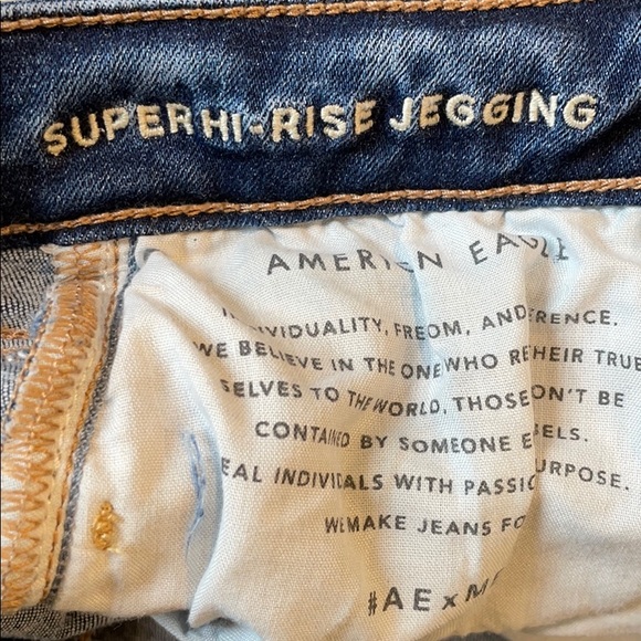 American super eagle high rise skinny jeans - Picture 10 of 11